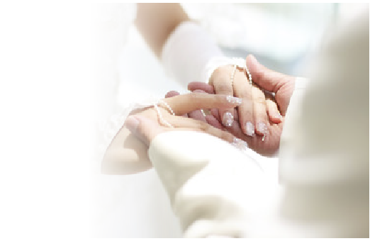 二人の決意を確認します結婚意思の“確認”